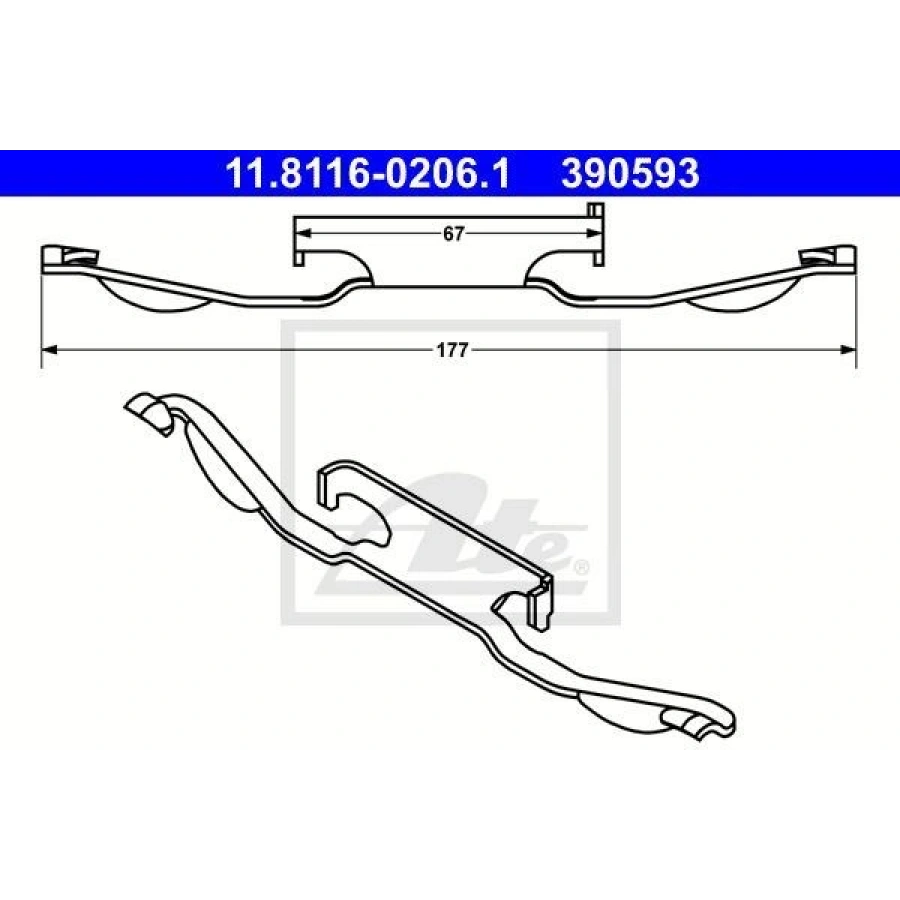 FREN BALATASI SACI ÖN E39 96>03