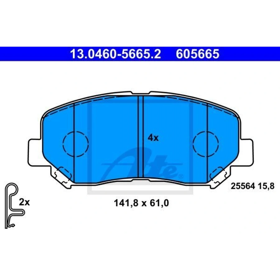 FREN BALATASI SETİ. DİSKLİ FREN