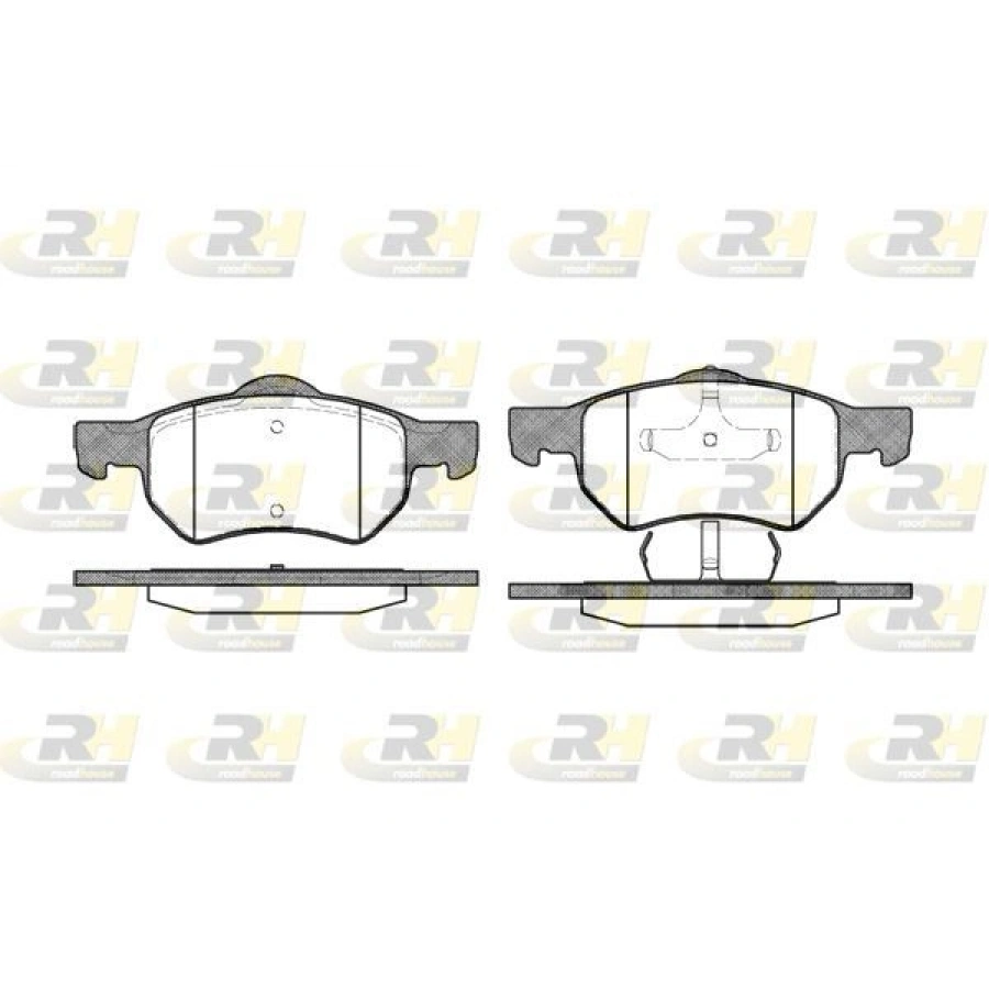 FREN BALATASI ÖN DODGE CARAVAN III 3.3 AWD 3.8 T 0007 VOYAGER III 2.4 2.5 CRD 2.8 CRDİ 3.3 00 12.08