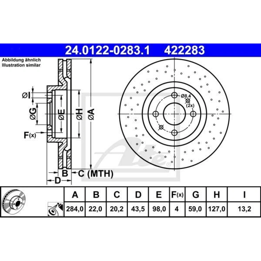 FREN DİSKİ STANDART
