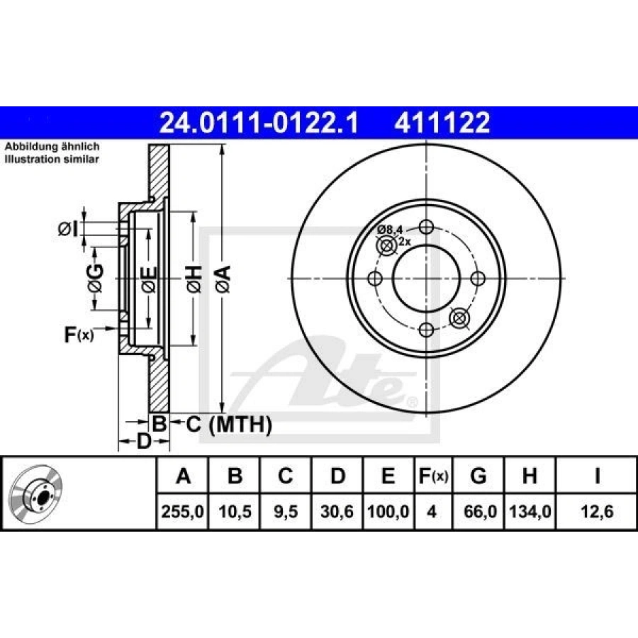 FREN DİSKİ STANDART