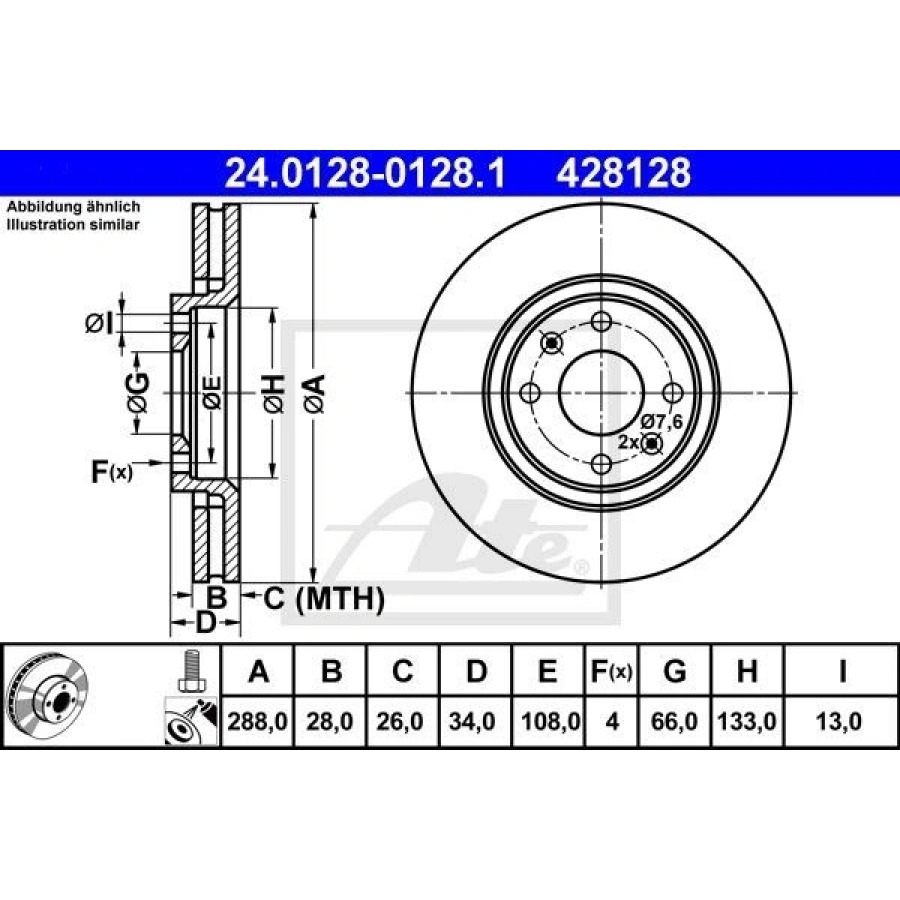 FREN DİSKİ ÖN STANDART