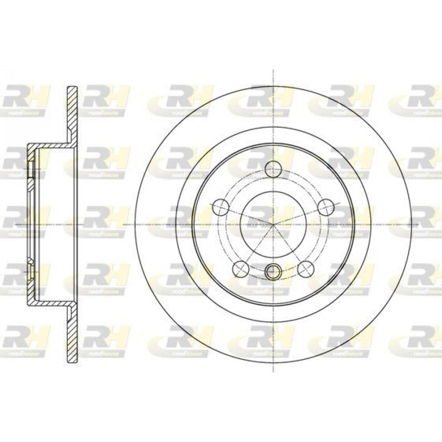 FREN DİSKİ ÖN SOL FORMULA F