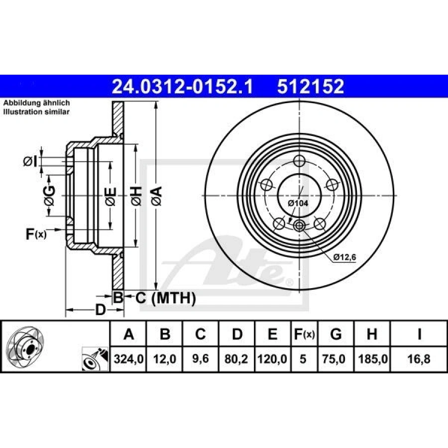 FREN DİSKİ ARKA STANDART