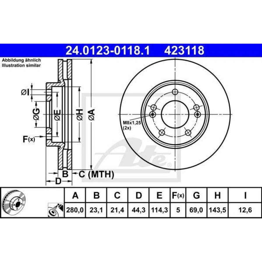 FREN DİSKİ DUSTER 04 10-