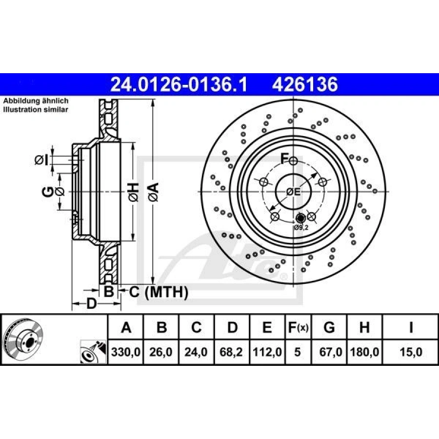 FREN DİSKİ STANDART