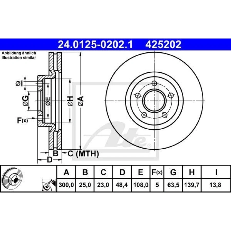 FREN DİSKİ STANDART