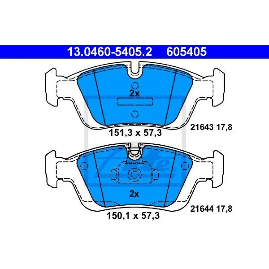 FREN BALATASI ARKA BMW E36 316-318-320-323-325-328-Z3-E32 E34 E36 M3- E34 M5