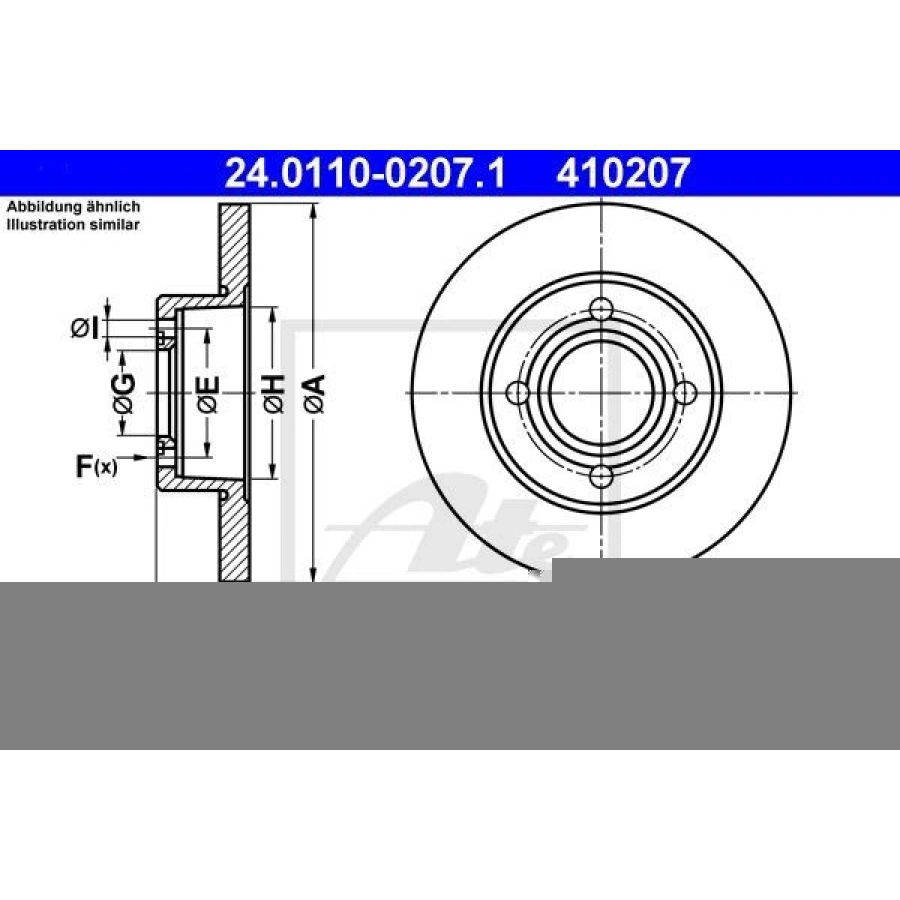 FREN DİSKİ ARKA 147 00> 156 97> 164 92> DÜZ 251MM