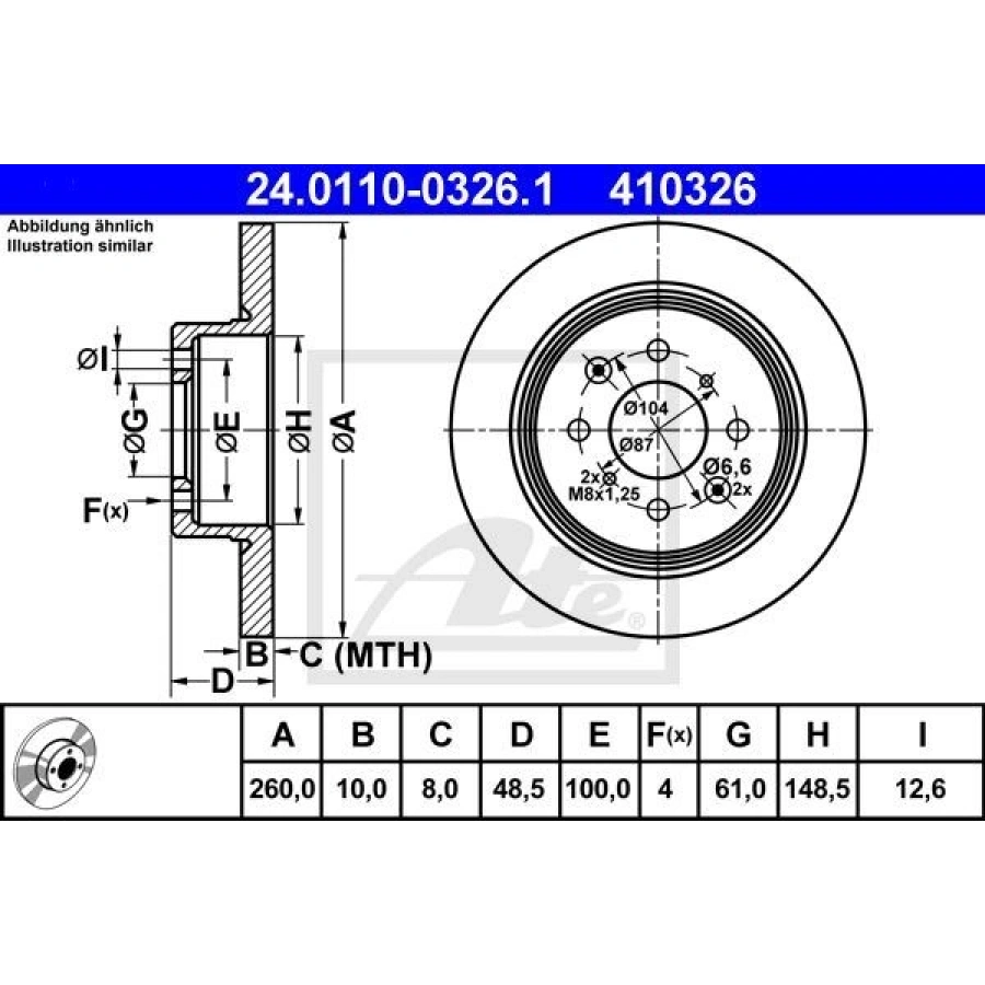 FREN DİSKİ ARKA 5D 305MM CRV III 07