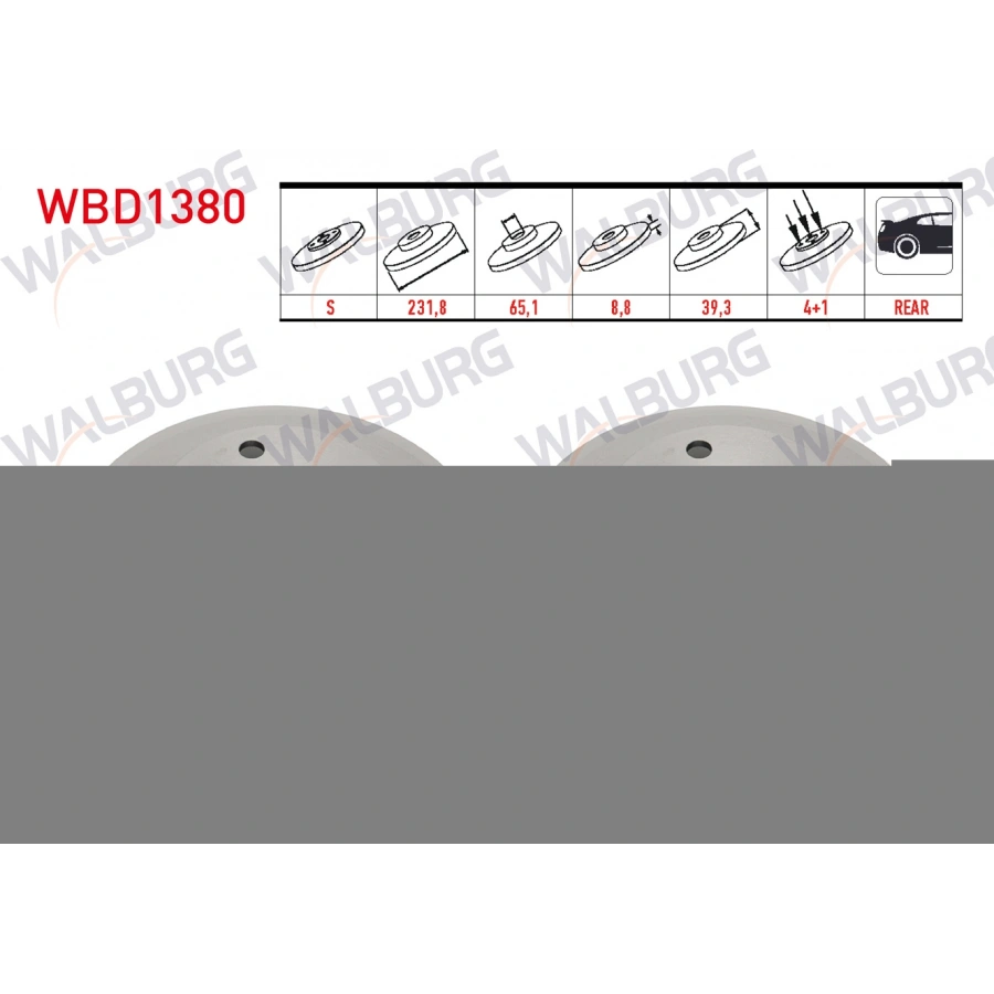 FREN DISKI ARKA DUZ KAPLAMALI 4 BJN 231,80X8,80X65,10X39,30 VOLKSWAGEN POLO 1.6 1995-2001/POLO 1.4 TDI 1995-2001/POLO CLASSIC 1.6 1995-2001/CORDOBA 1.9 TDI - 1.6 99-02/IBIZA II 1.9 TDI - 1.6i 93-02