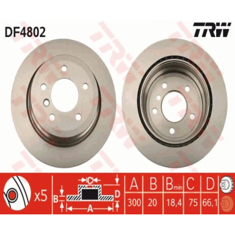FREN DISKI ARKA E81-E87-E87LCI-E82-E90 BM 05-11