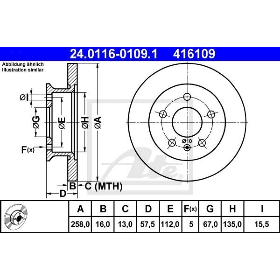 FREN DİSKİ ARKA LT28-35 9606 LT28-46 9606 SPRINTER 9506 DÜZ 272MM KAMPANYALI
