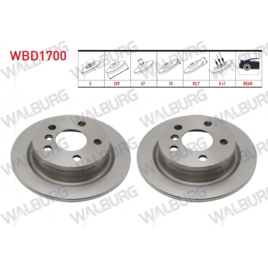 FREN DISKI ARKA MINI COOPER 2013