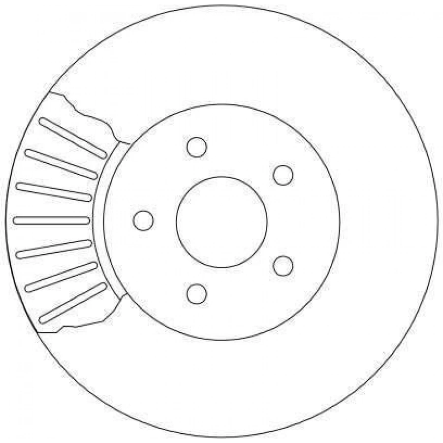 DISK FREN AYNA (4179 406) FORD MONDEO 1.8 JAGUAR