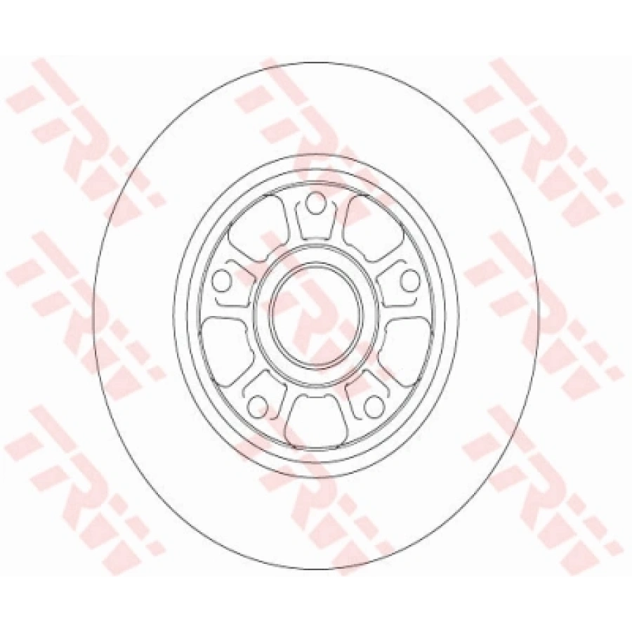 FREN DISKI ARKA RULMANSIZ FLUENCE / MEGAN III BM 07-