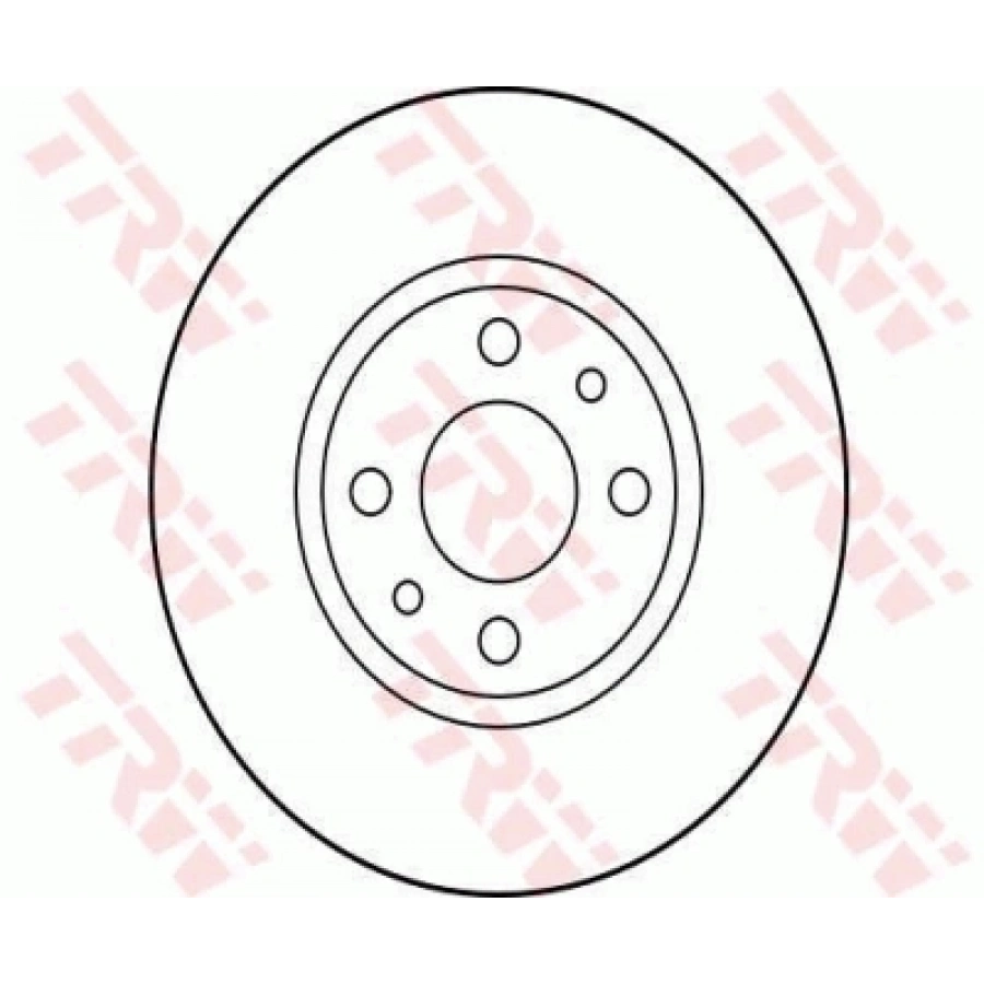 FREN DISKI ARKA TAKIM 251MM (DÜZ) LINEA/BRAVO II/BRAVO VAN/CROMA 1,4-1,6 07-