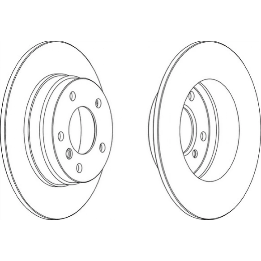 FREN DISKI ARKA TAKIM E36-46 BM 90-01