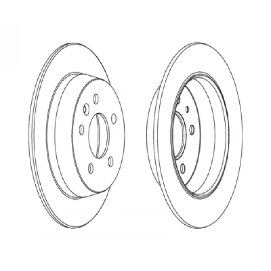 FREN DISKI ARKA TAKIM W638 BM 97-03