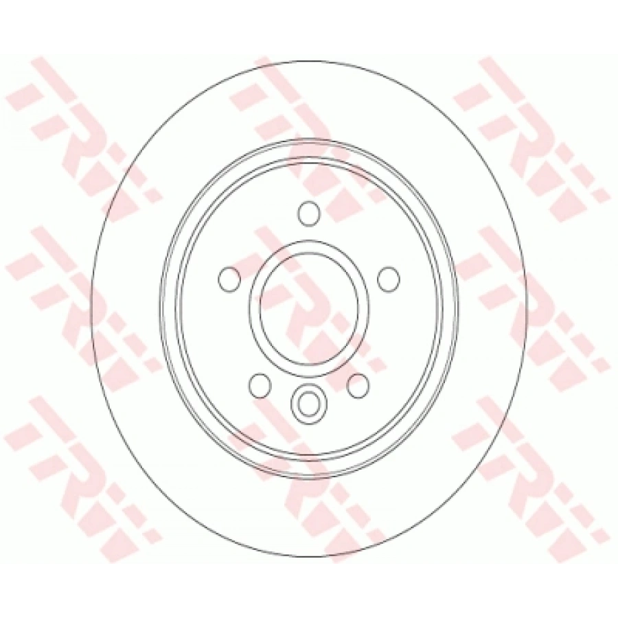 FREN DISKI ARKA VOLVO V40 BM 12-