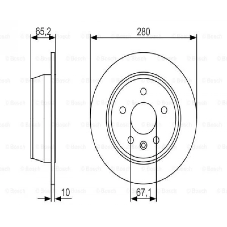 FREN DISKI ARKA W638 BM 97-03