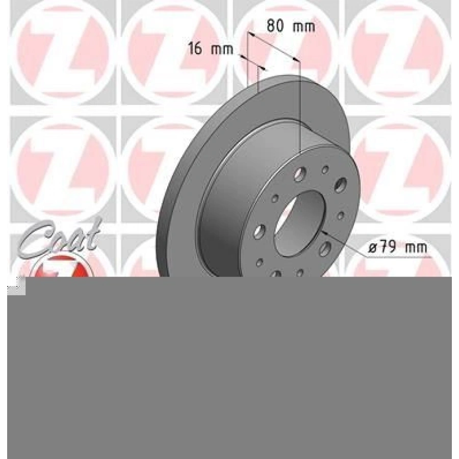 FREN DİSKİ CITROËN JUMPER BOX 04 06- F CITROËN