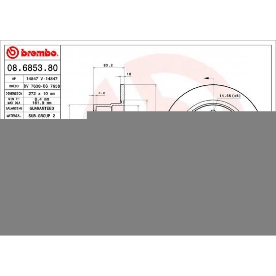 FREN DİSKİ E36 COMPACK ARKA