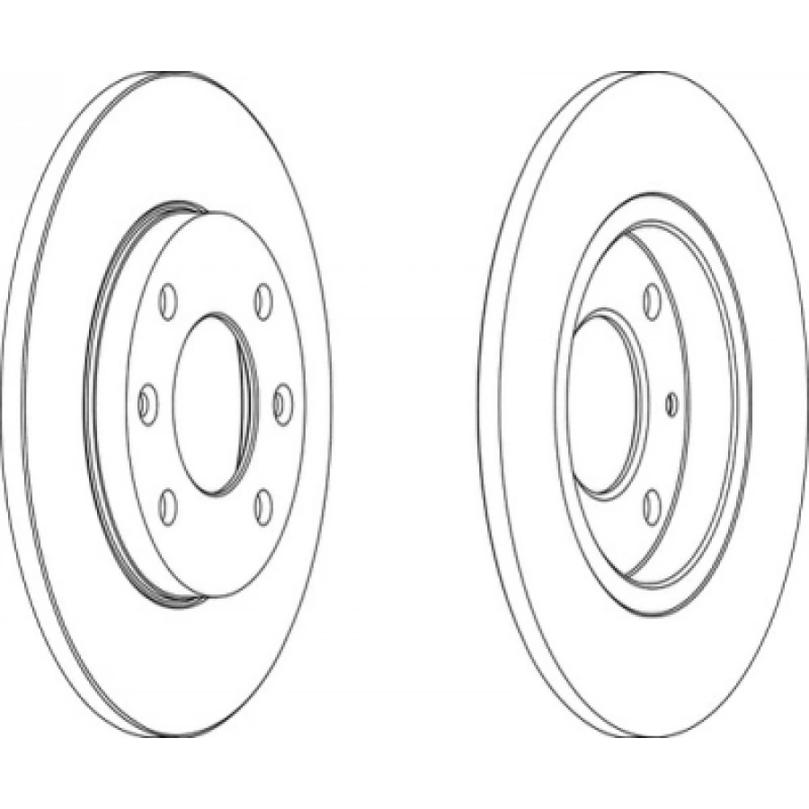 FREN DISKI ÖN 206/306/XSARA B.M 99-