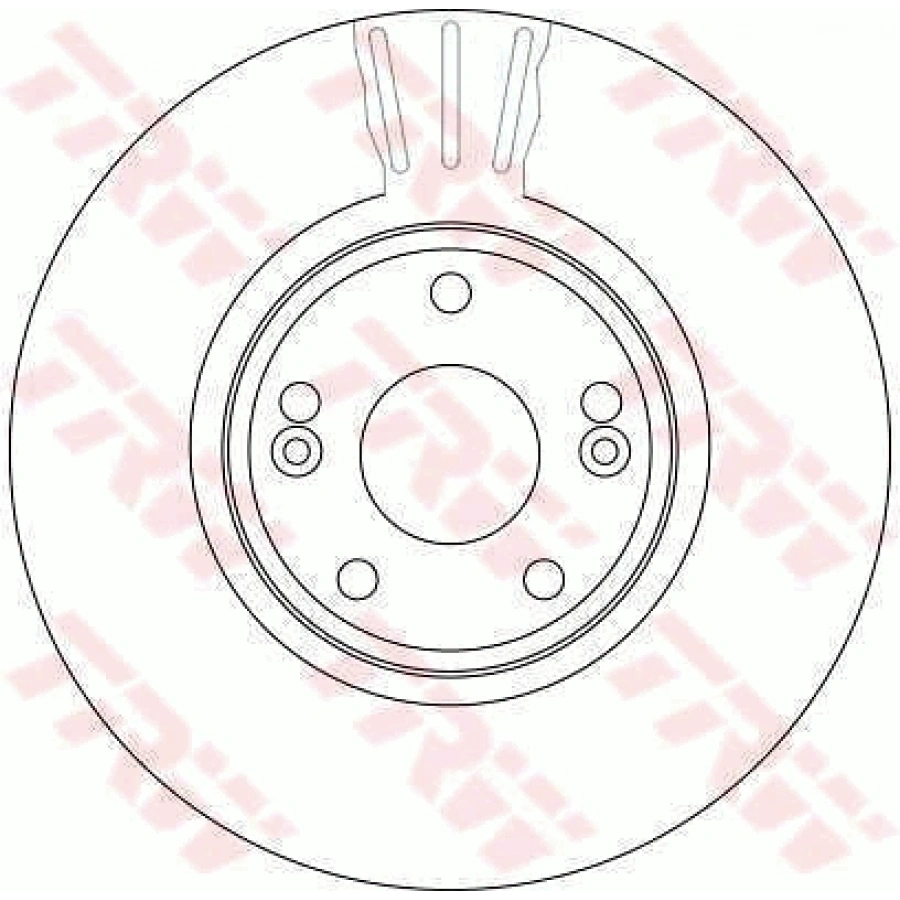 FREN DISKI ÖN 300MM(5 BIJON) LAGUNA I-II BM 98-