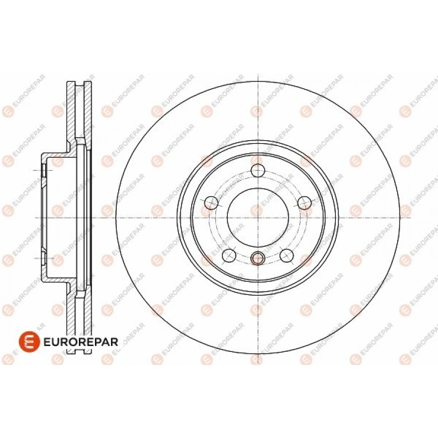 FREN DISKI ÖN ADET X5 E70-X5 F15-X6 E72-X6 F16 BM 07-19
