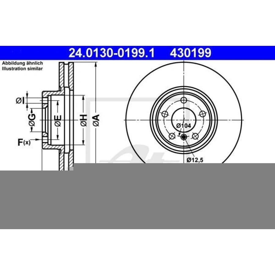 FREN DİSKİ DISK FREN AYNA ÖN BMW X5 07> BM