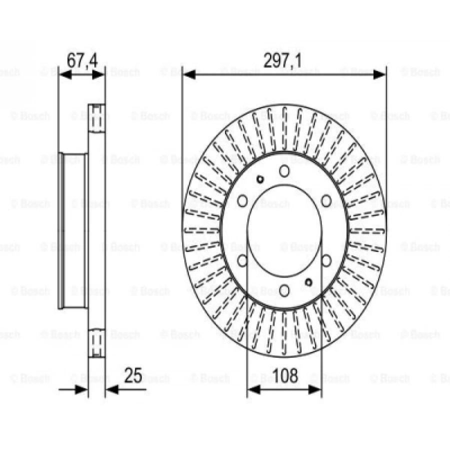 FREN DISKI ÖN BOXER III JUMPER III 2.2 HDI 06-