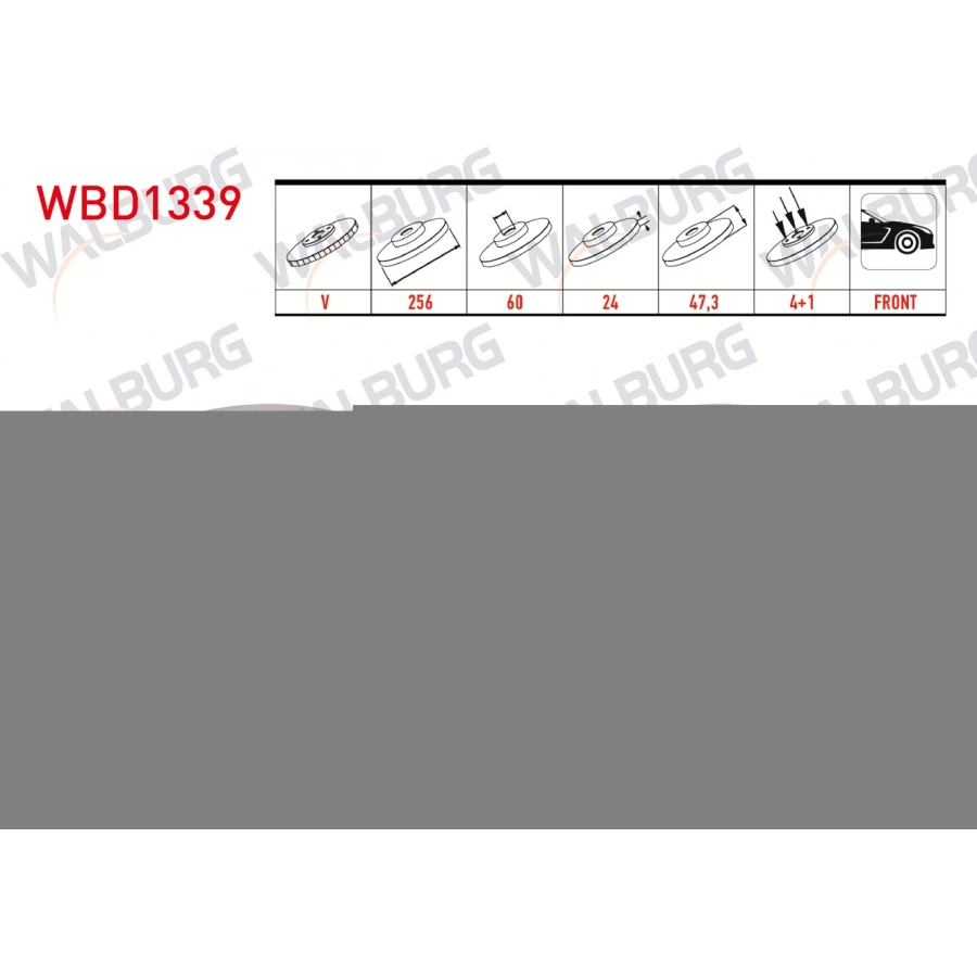 FREN DISKI ON HAVALI KAPLAMALI PERFORMANS DELIKLI 4 BJN 256X24X60X47,3 CHEVROLET LACETTI (J200) 1.4i 16v -1.6i 2006-2012 / DAEWOO NUBIRA (KLAN) 1.6i - 1.8i 2003-2005