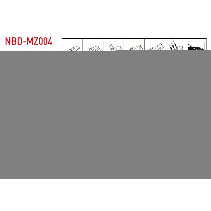 FREN DISKI ON HAVALI PERFORMANS DELIKLI 5 BJN 297X28X68X51,5 MAZDA 6 (GJ,GH) 2.0 2013-/ CX-5 (KE) 2.0 - 2.2 D 2011-/ CX-5 (KF) 2.0 2017-