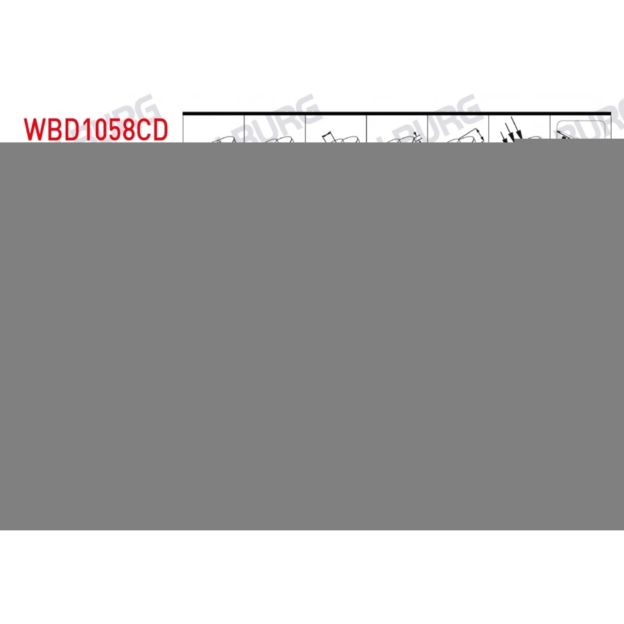 FREN DISKI ON HAVALI KAPLAMALI PERFORMANS DELIKLI 6 BJN 301,5X32X98X61 FORD RANGER (TKE) 2.2 TDCI 4X4 2011-/RANGER (TKE) 3.2 TDCI 4X4 2011-/RANGER (TKE) 2.5 TDCI 4X4 2011-/RANGER 3.0 TDCI 4X4 11-