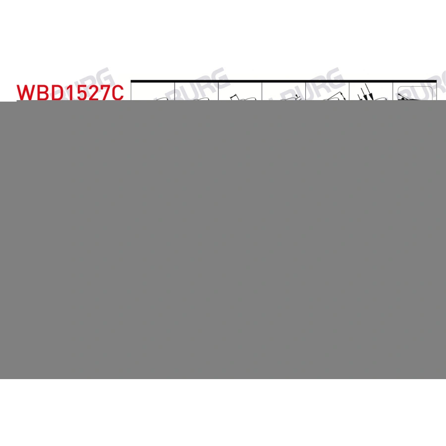 FREN DISKI ON HAVALI KAPLAMALI BMW 5 SERISI (E39) 535 i 5 BJN 324X30X79X77 1995-2003