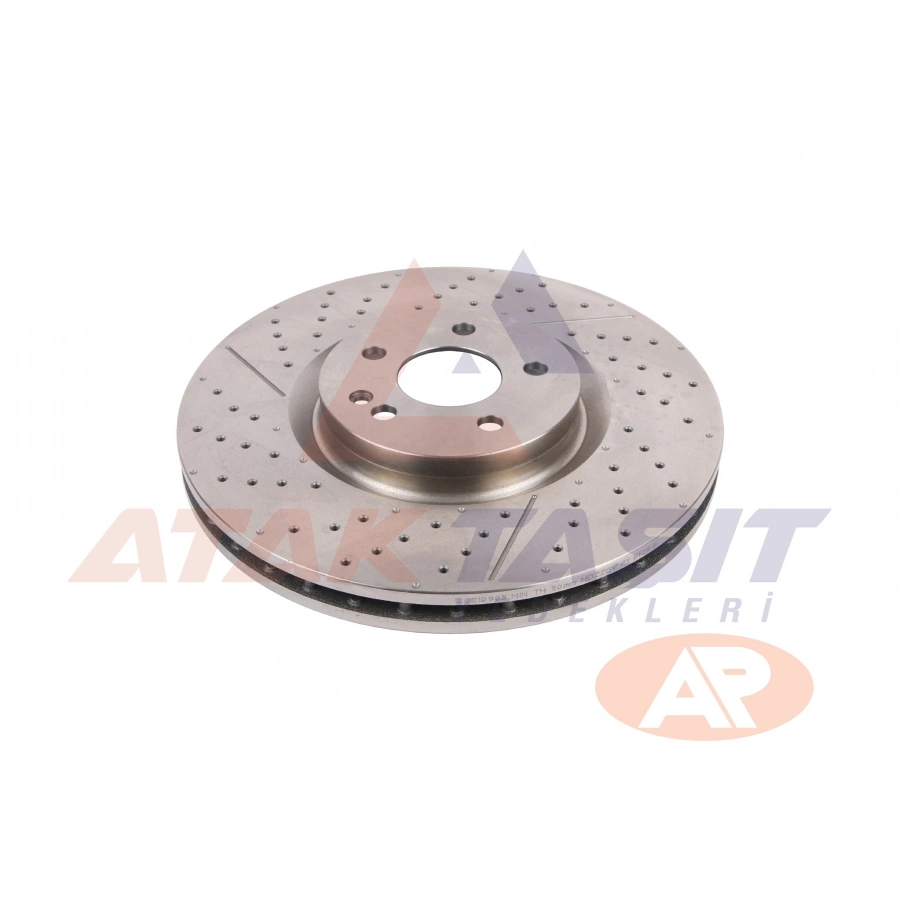 FREN DISKI ON HAVALI PERFORMANS DELIKLI 5 BJN 350X32X67X51 MERCEDES CLA COUPE (C117) 45 AMG 4-matic 2013-2019/ GLA-SERISI (X156) AMG GLA 45 4-matic 2014