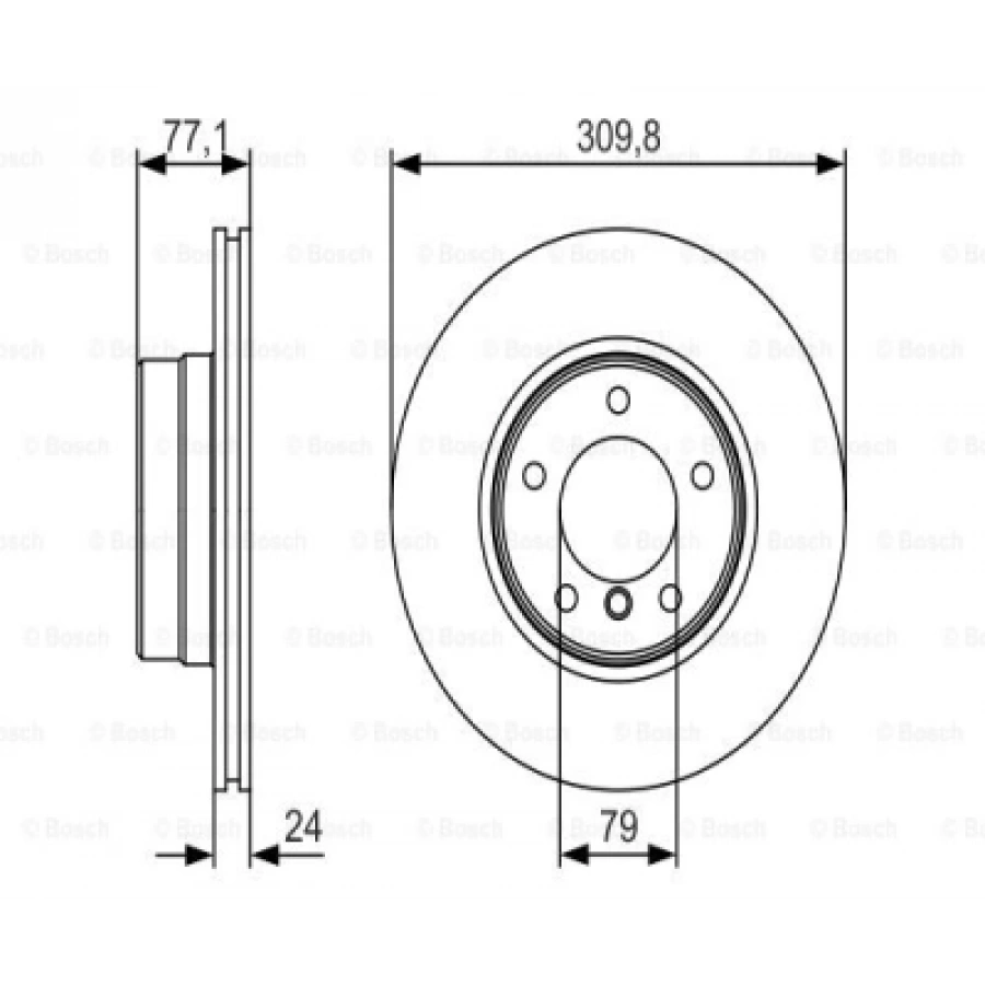 FREN DISKI ÖN . LAND CRUISER (J20) 4.7 32V:4.5 TD 07-