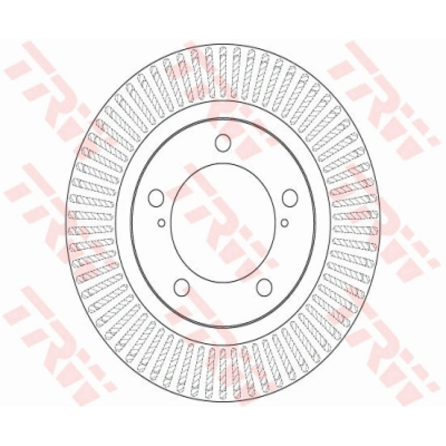 FREN DISKI ÖN . LAND CRUISER (J20) 4.7 32V:4.5 TD 07-