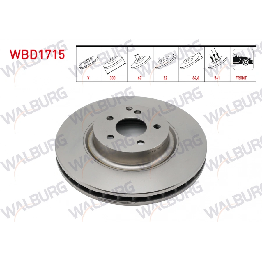 FREN DISKI ON MERCEDES CLS (C219) 2004/2010