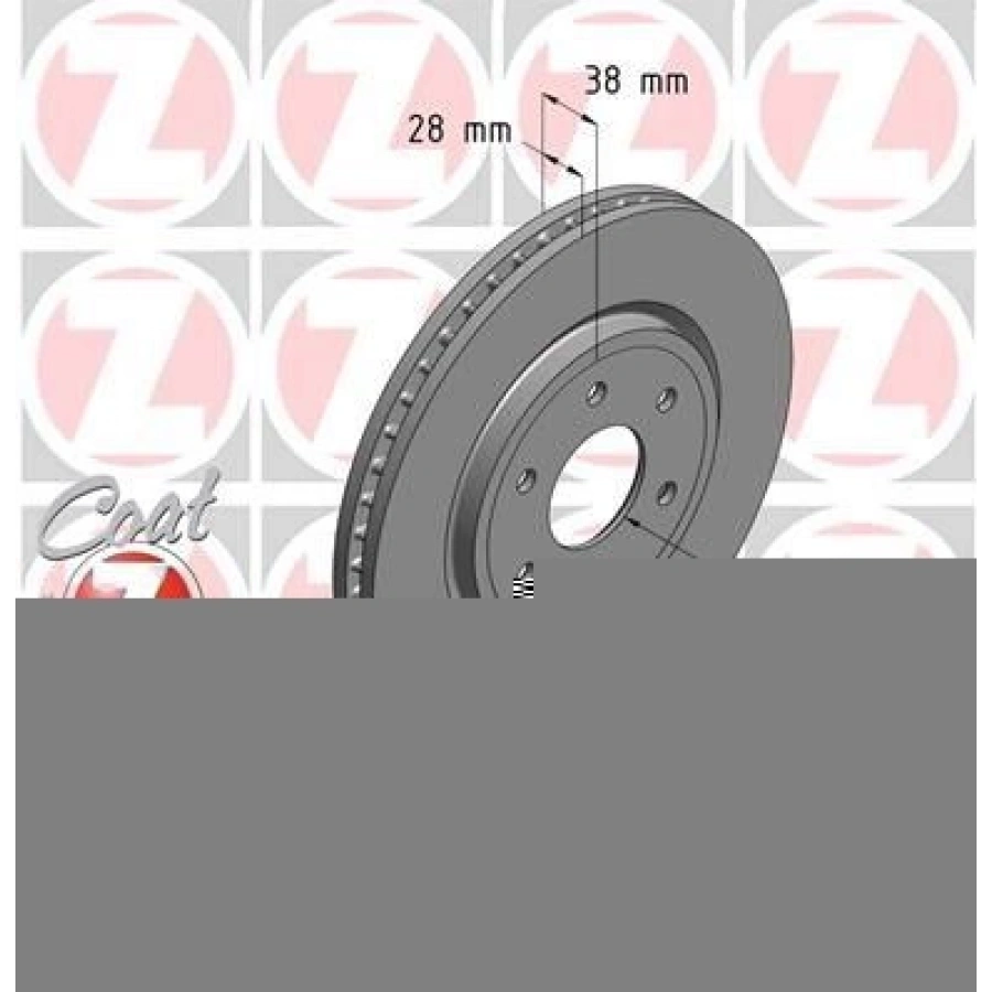 FREN DİSKİ ÖN NAVARA 14> NP300 08> PATHFINDER 05> 17 JANT HAVALI 320MM