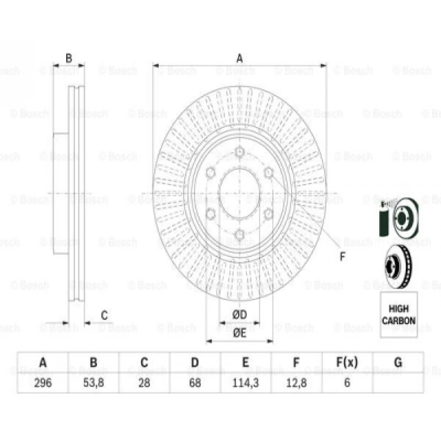 FREN DISKI ÖN . NAVARA (D23) 2.3 DCI 16-