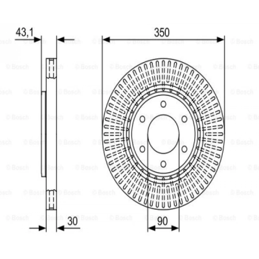 FREN DISKI ÖN . QX56 (JA60) 5.6 32V 07-10