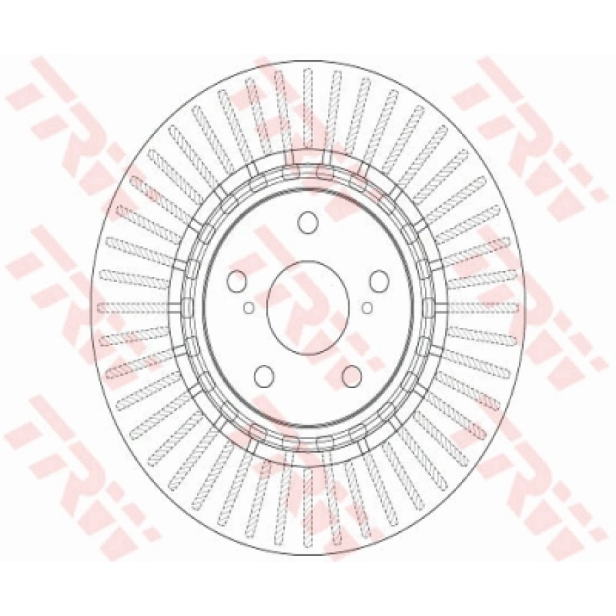 FREN DISKI ÖN RAV4 (A4) 2.5 Hybrid 16-