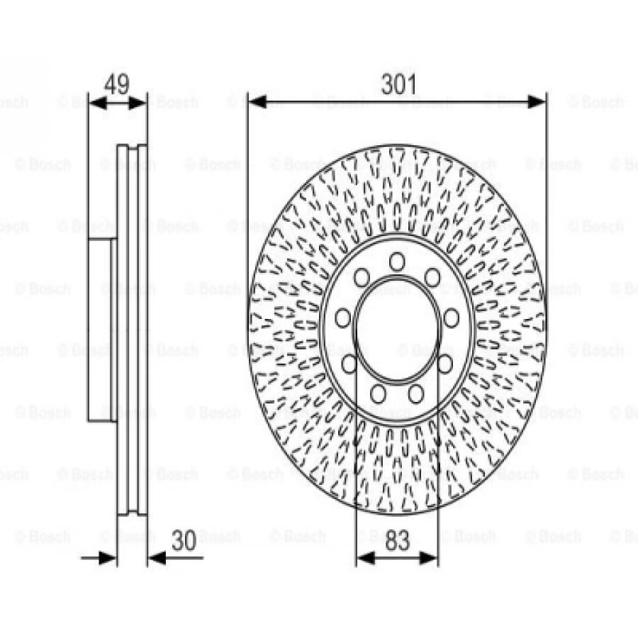 FREN DISKI ÖN SAG / 92214007 PANAMERA BM 11-