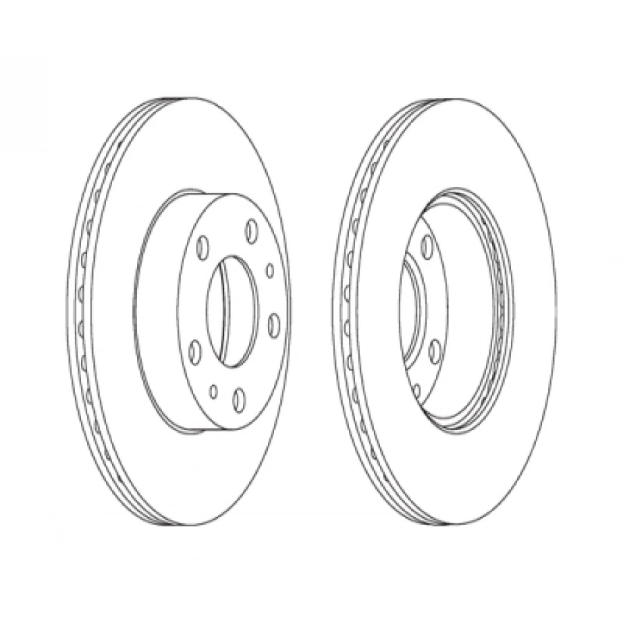 FREN DISKI ÖN TAKIM 280 mm 14Q DUCATO/JUMPER BM 06-