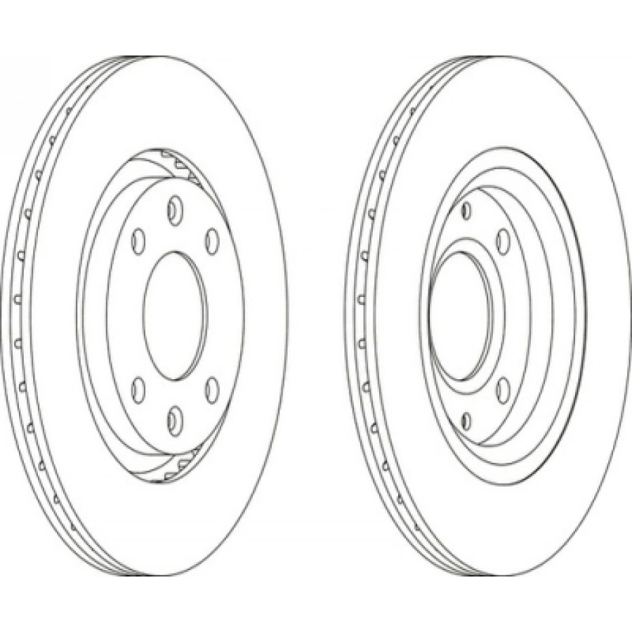 FREN DISKI ÖN TAKIM 301/307/207/208/PARTNER/C-ELYSEE/CACTUS/C3 B.M 04-