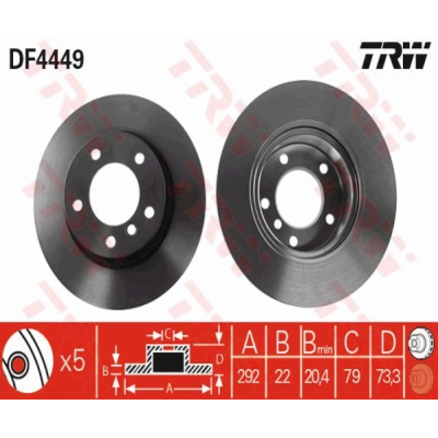 FREN DISKI ÖN TAKIM E81-E82-E87-E88-E90 N43-N45-N46-M47N2 05-11