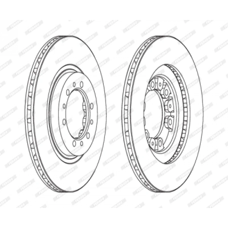 FREN DISKI ÖN TAKIM L200 (K74) 2.5 TD 00-01