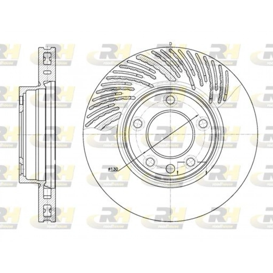 FREN DİSKİ ÖN TOUAREG 7L 02 TOUAREG 7P 10 CAYENNE 02 HAVALI 329.8MM KAMPANYALI
